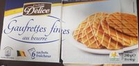 Gaufrette fines au beurre