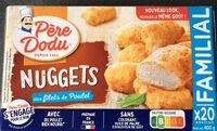 Nuggets aux filets de poulet
