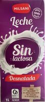 Leche sin lactosa