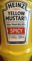 Yellow mustard spicy