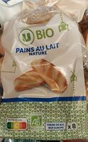 Pain au lait nature bio