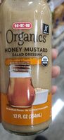 HEB Organics honey mustard salad dressing
