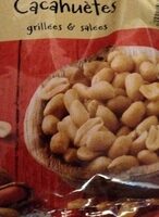 Cacahuètes grillées & salées