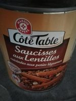 Saucisses aux lentilles