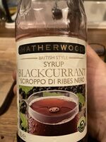 Blackcurrant syrup