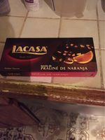 Turron praline de naranja