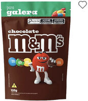 Confeito de Chocolate ao Leite M&M's Pacote 40g