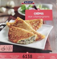 Crepes aux champignons