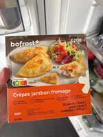 Crêpes jambon fromage