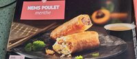 Nems poulet menthe