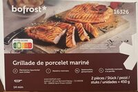 Grillade de porcelet marine