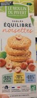 Sablés équilibre noisettes
