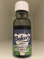 Grønn Konditorfarge