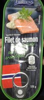 Filet de saumon dans une sauce aux plantes aromatiques
