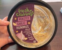 Roasted garlic hummus