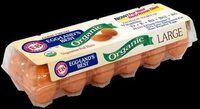 Eggland's Best Organic Grade A Brown Eggs