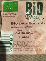 Bio Paprika mix
