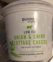 Onion and chive cottage cheese