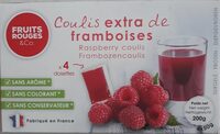 Coulis extra de framboise