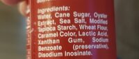 Oyster Sauce