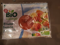 Truite fumée bio village