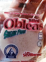 Mini Obleas Sugar Free