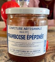 Confiture artisanale framboises épépinée