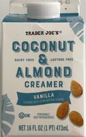 Coconut and Almond Creamer
