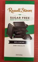 Sugar Free 90% Cacao Dark Chocolate