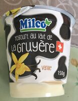 Yogurt au lait de la Gruyère vanille