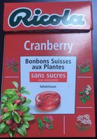 Ricola cranberry