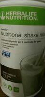 Nutritional shake mix