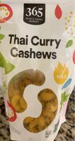Thai curry cashews