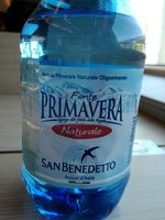 Acqua Minerale Naturale Oligominerale