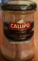 Filetti di tonno al naturale