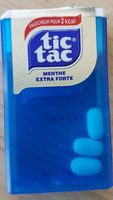 Tic tac menthe extra forte
