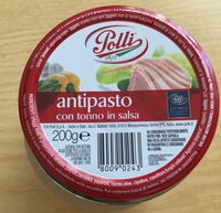 Antipasto con tonno in salsa