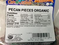 Pecan pieces organic