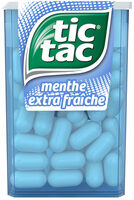 Bonbons tic tac goût menthe extra fraiche