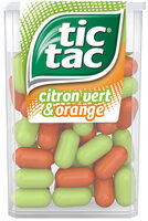 Tic Tac Citron Vert & Orange
