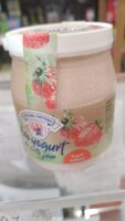 Yogurt biologico intero da latte fieno STG - 150g - fragola