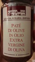 Patè di olive in olio extra vergine di oliva