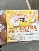 Uova da galline allevate a terra