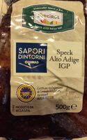 Speck alto adige igp