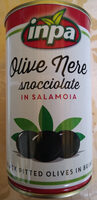 Olive nere snocciolate in salamoia