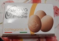 Uova fresche medie