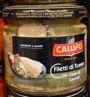 Filetti di tonno con cuori di carciofi