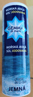 Morská jedlá soľ jódovaná