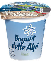 Whole Milk Yoghurt 'delle Alpi' - 125g - Blueberry