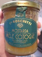 Mostarda mele cotogne